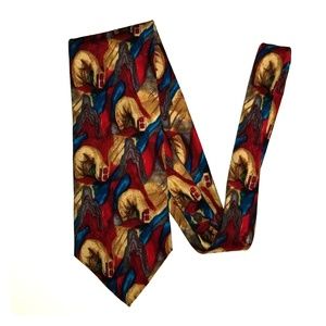 Jerry Garcia Collector's Edition Abstract Art Tie